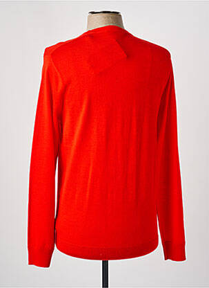 Pull stretch manches longues orange SCOTCH & SODA homme