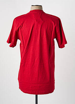 T-shirt coupe cintrée manches courtes rouge CHINATOWN MARKET homme