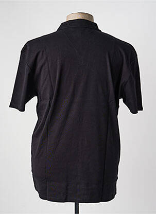 Polo tissage jersey manches courtes noir KATZ OUTFITTER homme