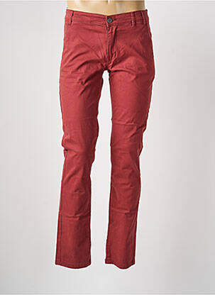 Pantalon chino tissage popeline taille normale orange SHINE ORIGINAL homme
