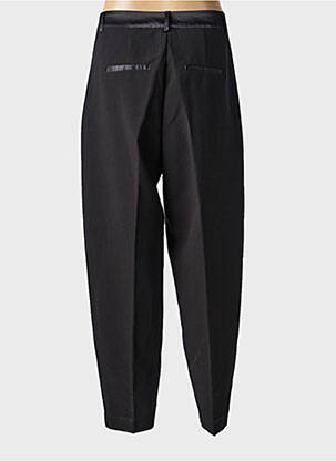 Pantalon droit taille à pinces taille haute noir VERO MODA femme