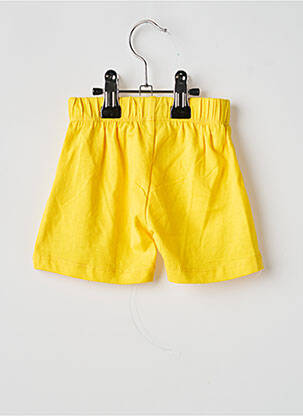 Short stretch taille élastique jaune NAF NAF fille