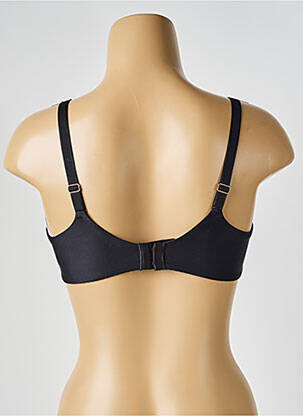 Soutien-gorge effet matière satinée haut soutien-gorge emboitant noir FEMILET femme