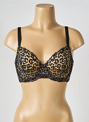Soutien-gorge légère et transparente haut soutien-gorge emboitant noir SIMONE X SIMONE PÉRÈLE femme