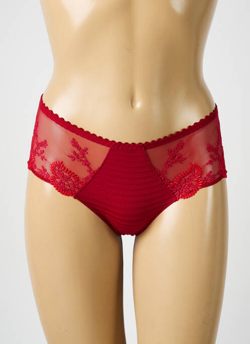 Culotte stretch rouge LOUISA BRACQ femme