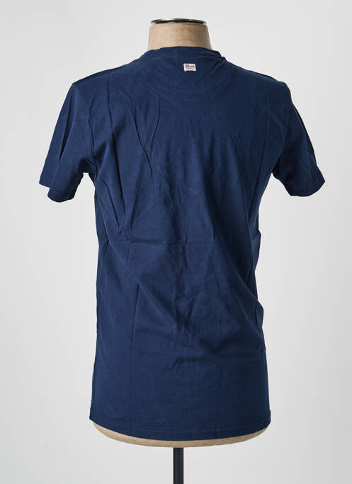 T-shirt stretch manches courtes bleu PETROL INDUSTRIES homme