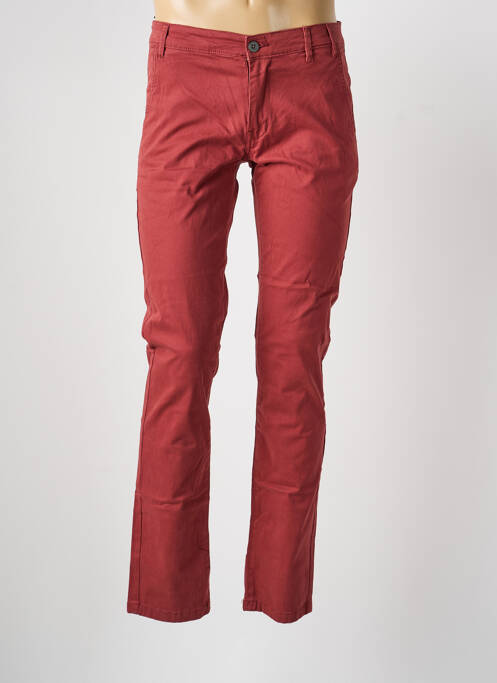 Pantalon chino tissage popeline taille normale orange SHINE ORIGINAL homme