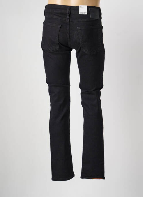 Jeans coupe slim stretch taille normale noir ESPRIT homme