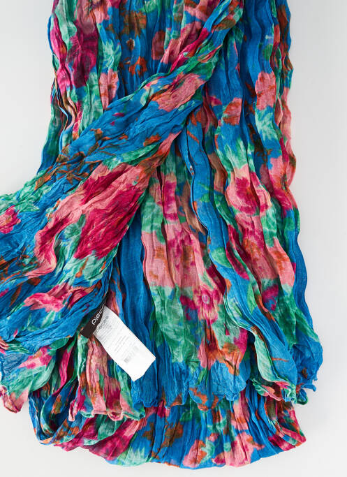 Foulard tissage popeline bleu PIECES femme