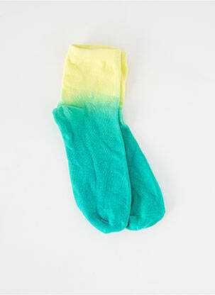 Chaussettes stretch bleu LUCKIES femme
