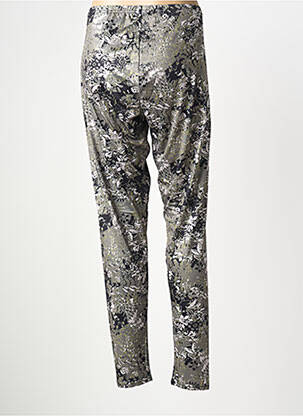 Legging stretch taille normale vert ZHENZI femme