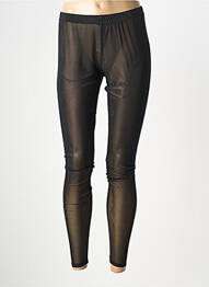 Legging stretch taille normale noir ZHENZI femme