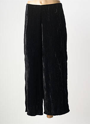 Pantalon large fermeture zip latéral taille normale noir G!OZE femme