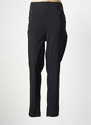 Jegging tissage popeline taille normale noir ZHENZI femme