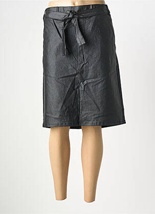 Jupe mi-longue taille normale noir ZE.ZE NORDIC femme