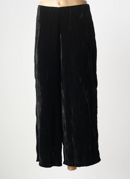 Pantalon large fermeture zip latéral taille normale noir G!OZE femme