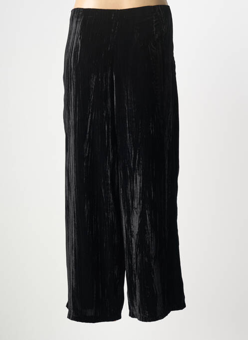 Pantalon large fermeture zip latéral taille normale noir G!OZE femme