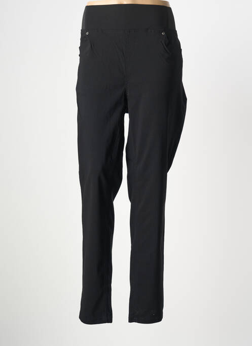 Jegging tissage popeline taille normale noir ZHENZI femme