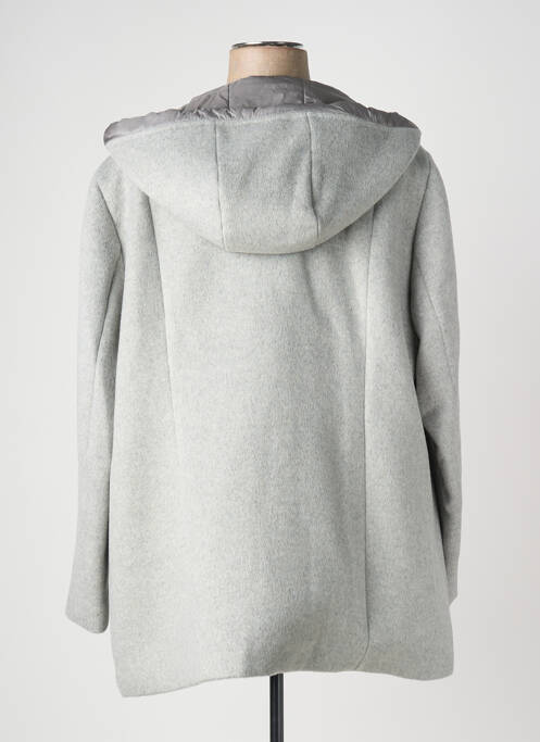 Veste casual col rond gris BARBARA LEBEK femme