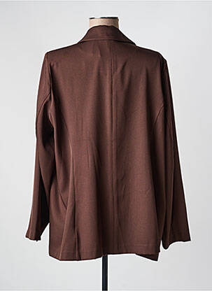 Blazer poches marron ZHENZI femme