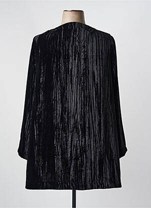 Veste casual col rond noir G!OZE femme