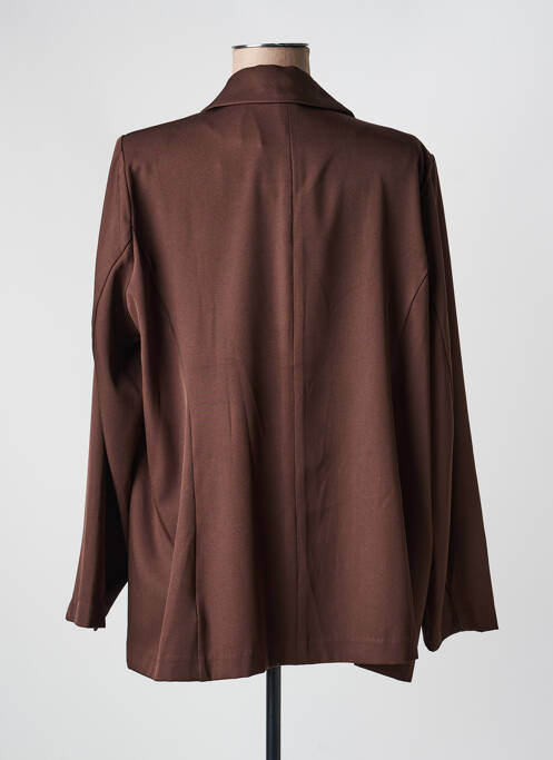 Blazer poches marron ZHENZI femme