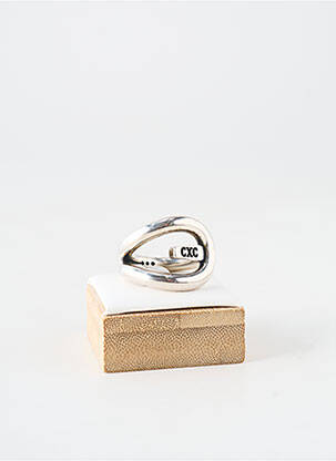 Bague argent CXC femme