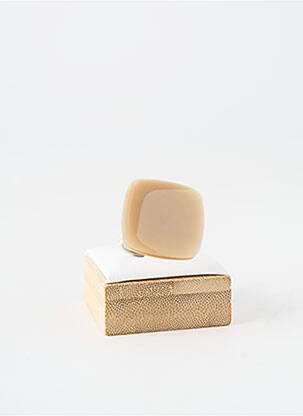 Bague matériaux métal beige BLOW femme