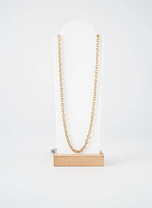 Sautoir matériaux métal or BLOW femme
