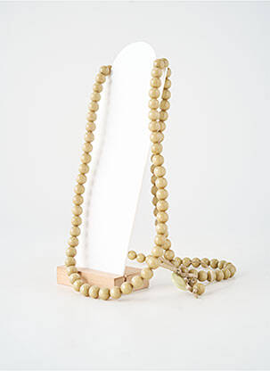 Collier ornement perles vert ZOE BONBONS femme