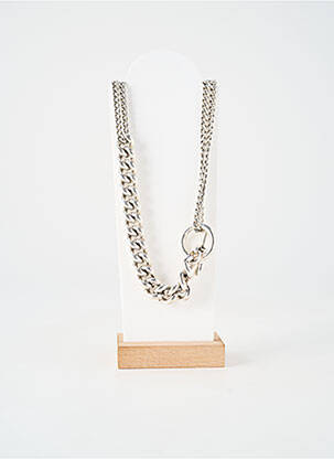 Collier fermeture fermoir en t argent CXC femme