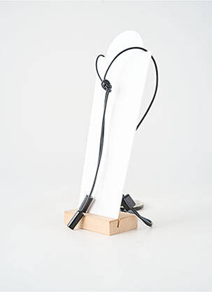Collier ornement breloque / pampille vert SOYANG femme