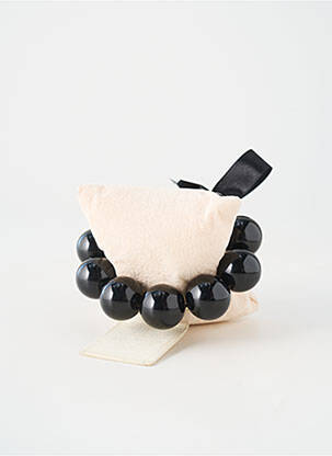 Bracelet fermeture avec liens noir ZOE BONBONS femme