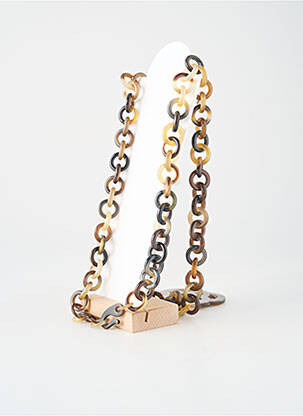 Sautoir marron SOYANG femme