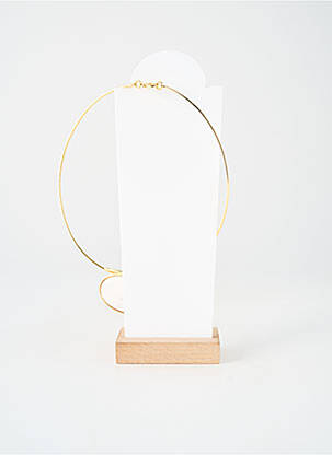 Collier fermeture fermoir mousqueton or SOYANG femme