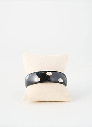 Bracelet jonc noir SOYANG femme