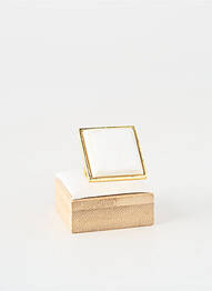 Bague blanc SOYANG femme
