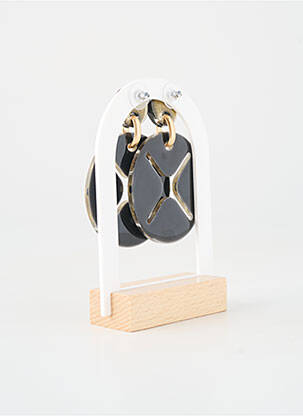 Boucles d’oreilles ornement oxyde de zirconium vert BLOW femme