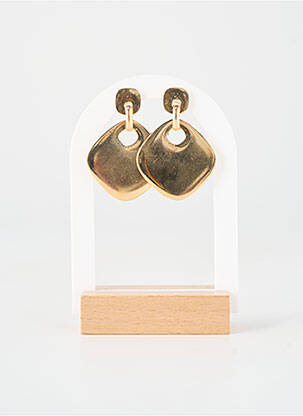 Boucles d’oreilles matériaux métal or BLOW femme