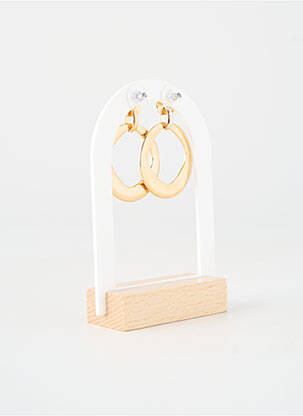 Boucles d’oreilles matériaux métal or BLOW femme