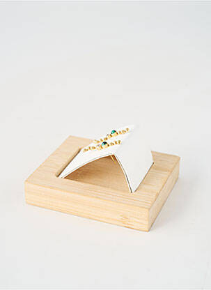 Boucles d’oreilles  vert ZAG femme