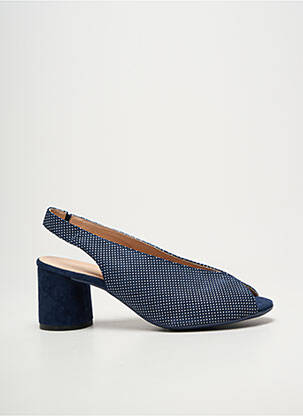 Sandales/nu pieds talon bottier talon de 7 à 9cm bleu BELLA STORIA femme
