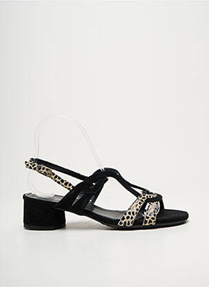 Sandales/nu pieds talon bottier talon de 4 à 6cm noir BELLA STORIA femme