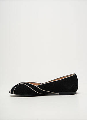 Ballerines chiquet talon plat jusqu'à 3cm noir BELLA STORIA femme