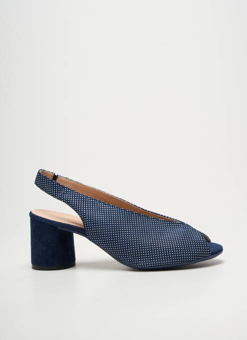 Sandales/nu pieds talon bottier talon de 7 à 9cm bleu BELLA STORIA femme