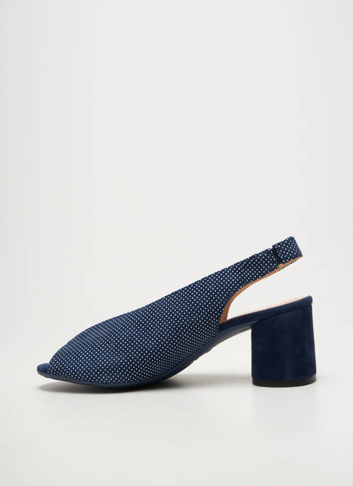 Sandales/nu pieds talon bottier talon de 7 à 9cm bleu BELLA STORIA femme