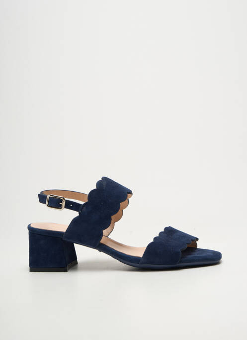 Sandales/nu pieds talon bottier talon de 4 à 6cm bleu BELLA STORIA femme