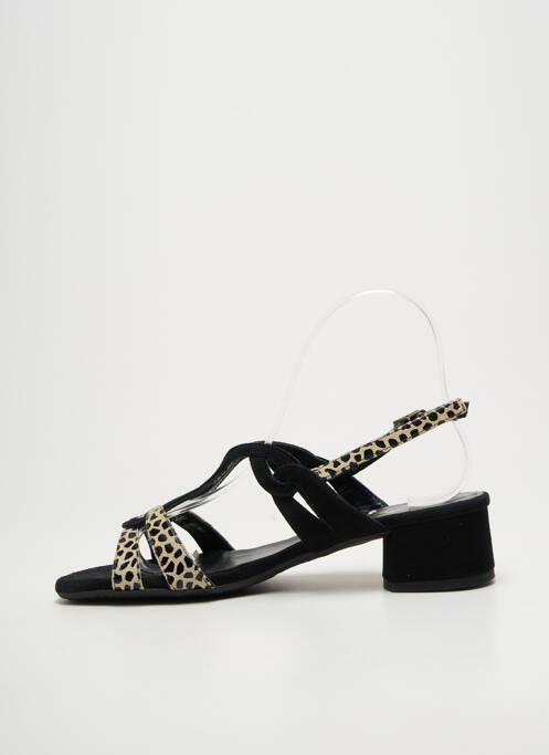 Sandales/nu pieds talon bottier talon de 4 à 6cm noir BELLA STORIA femme