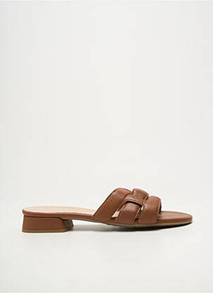 Mules/sabots type de semelle amortissante talon plat jusqu'à 3cm marron BELLA STORIA femme