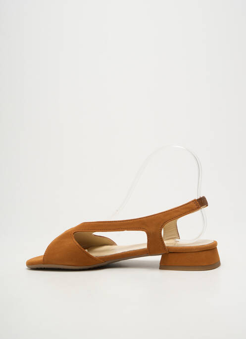 Sandales/nu pieds bout ouvert talon plat jusqu'à 3cm marron BELLA STORIA femme